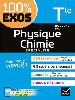 cover image of Physique-Chimie Tle générale (spécialité)